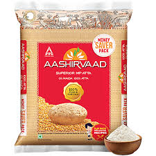 Aashirvaad Whole Wheat Chakki Atta 10kg