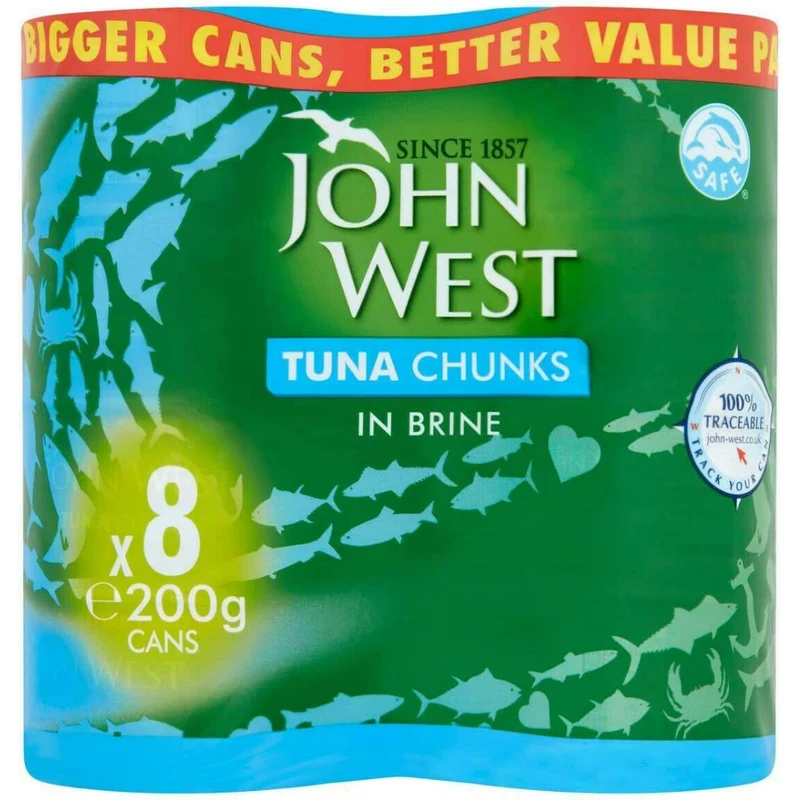 JOHN WEST TUNA BRINE