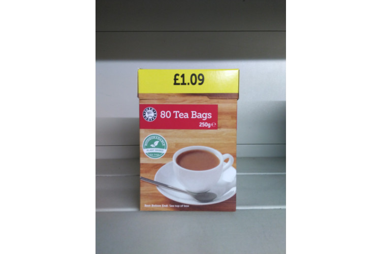 EUROSHOPPER TEABAG 80S PM119