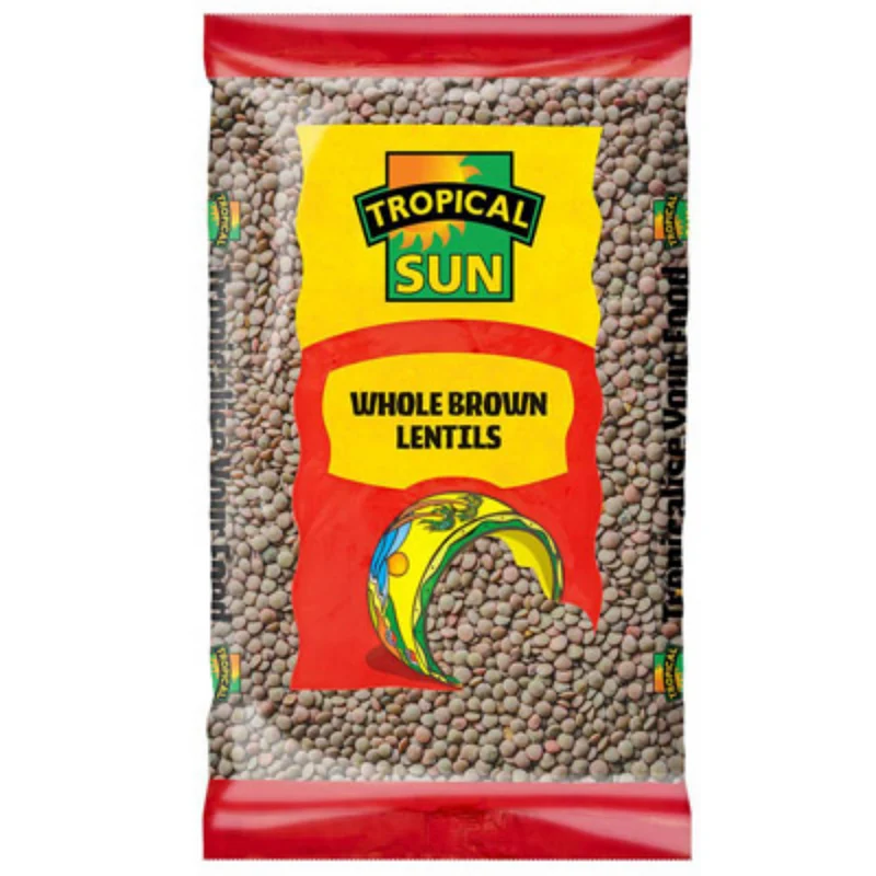 TROPICAL BROWN LENTILS