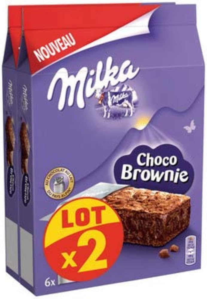 MILKA CHOCO BROWNIE