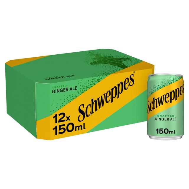 SCHWEPPES CAN DRY GINGER ALE