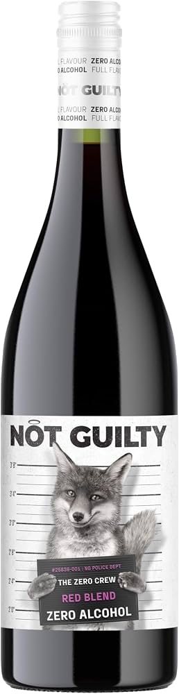 NOT GUILTY RED ZERO ALCOHOL
