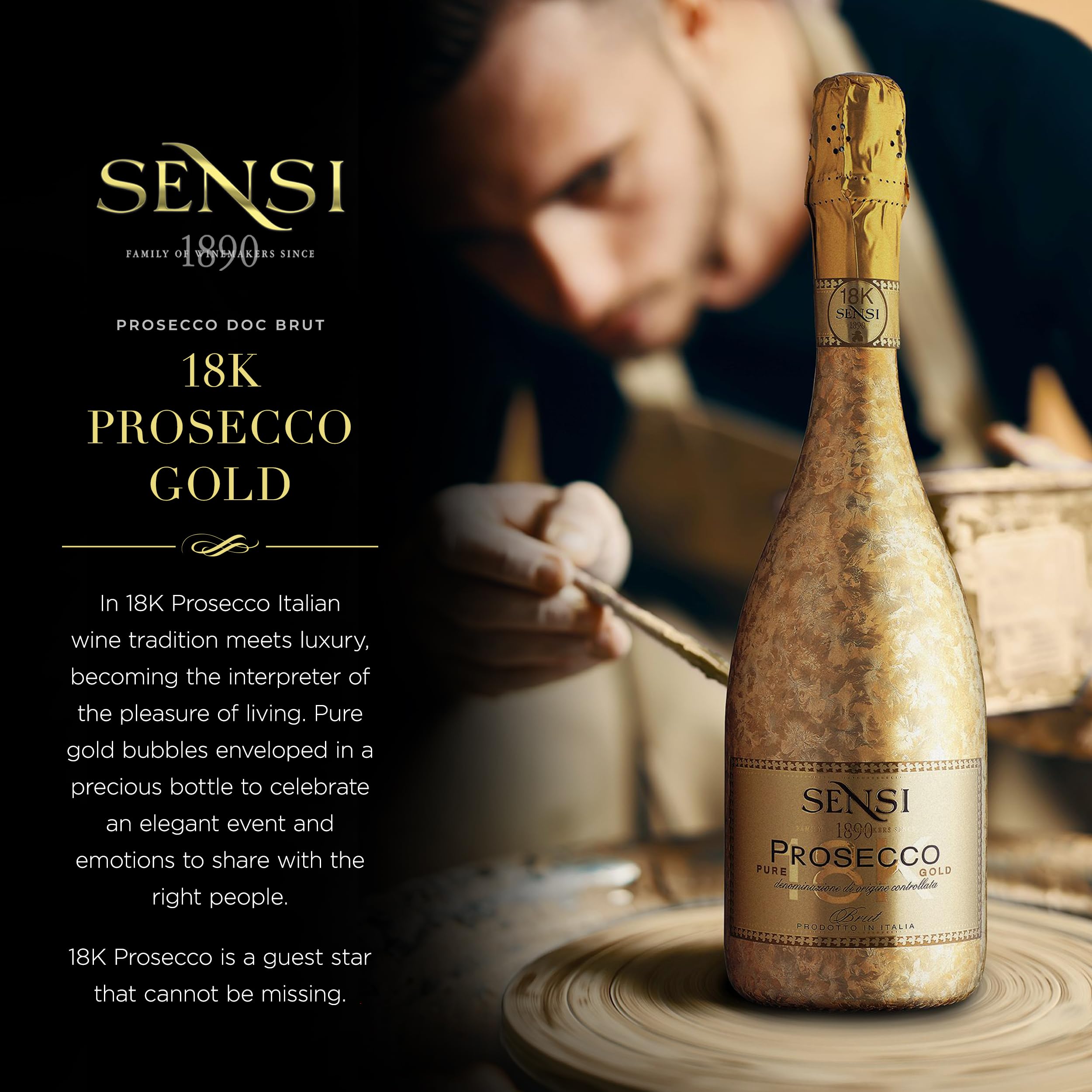 Sensi 18K Prossecco Gold