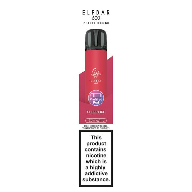 ELFBAR 600 KIT CHERRY ICE