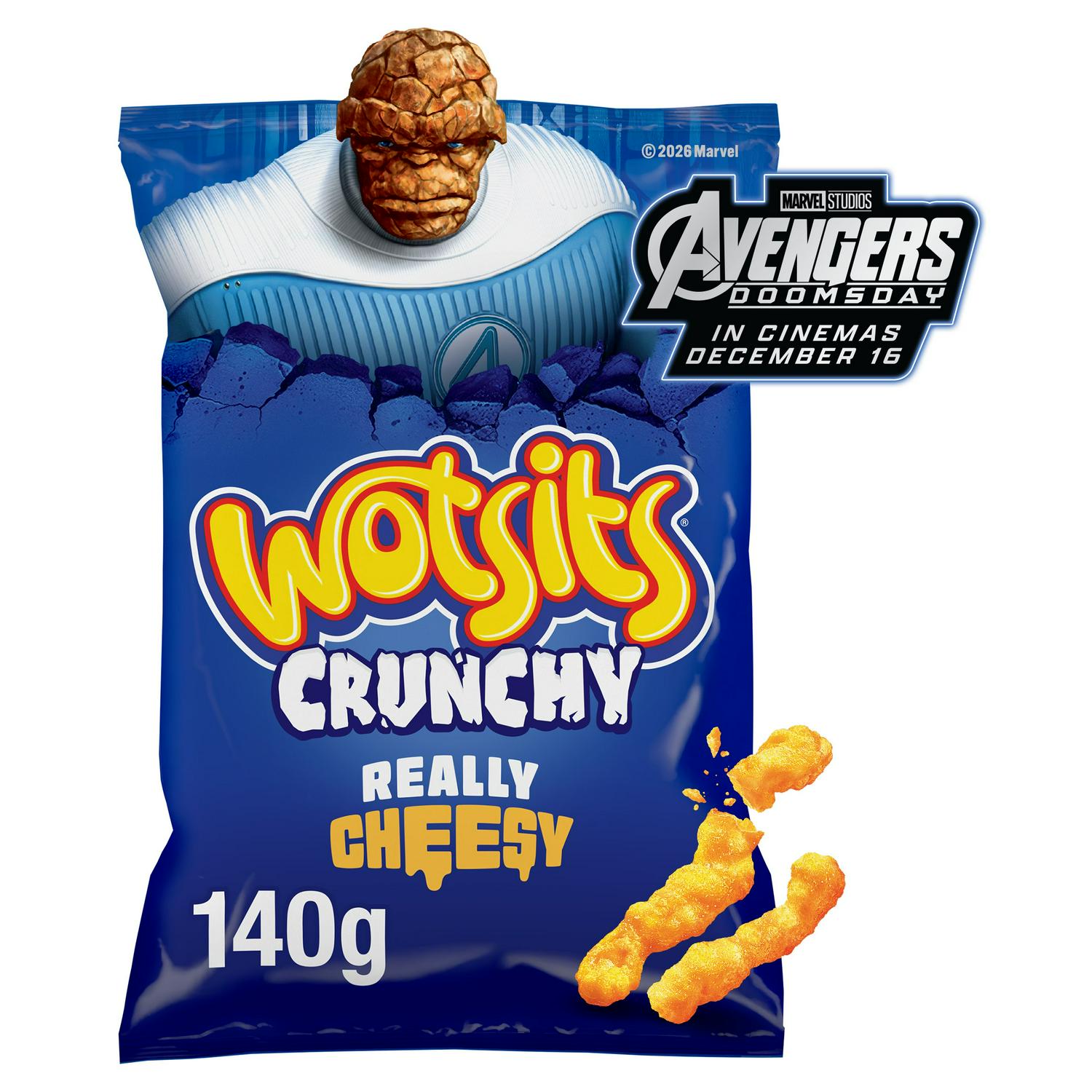 WOTSITS CRUNCHY CHEESE PM135