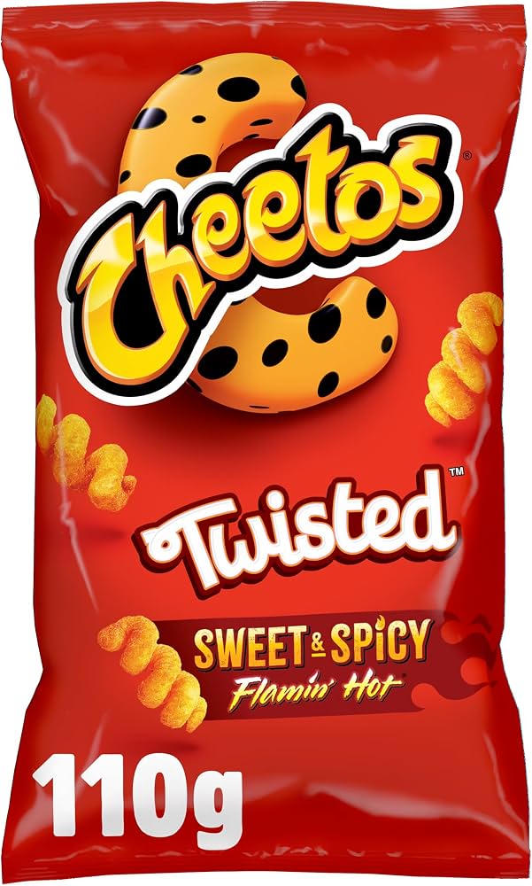 CHEETOS TWISTED SWEET& SPICY