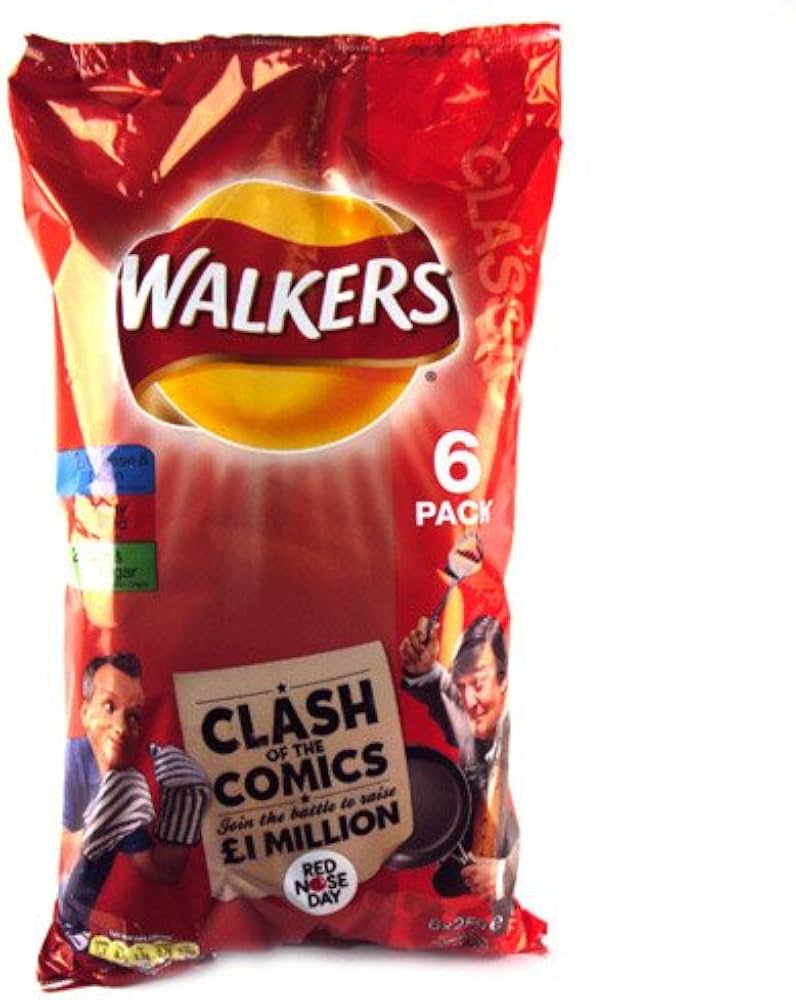 WALKERS VARIETY CRISPS 6PK