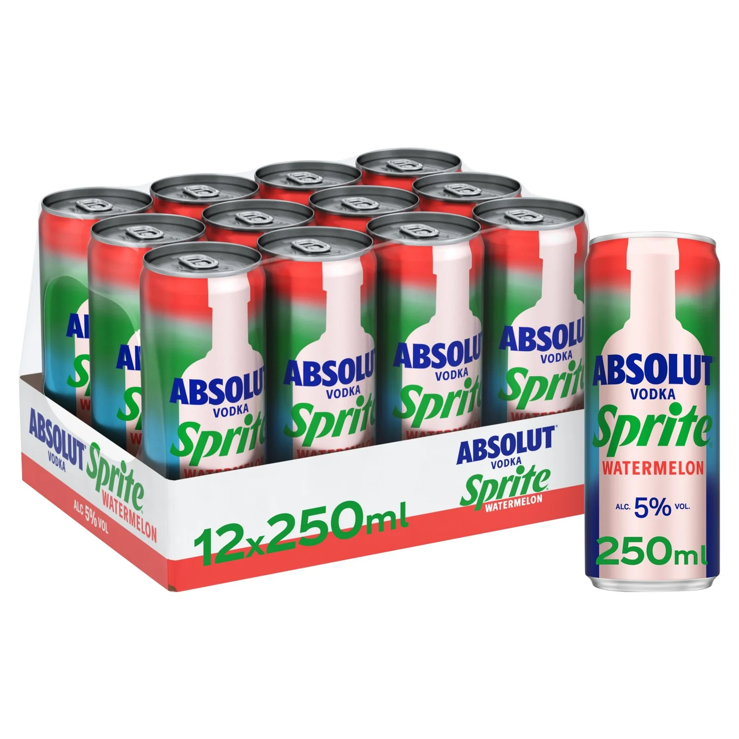 ABSOLUT AND SPRITE WATERMLN