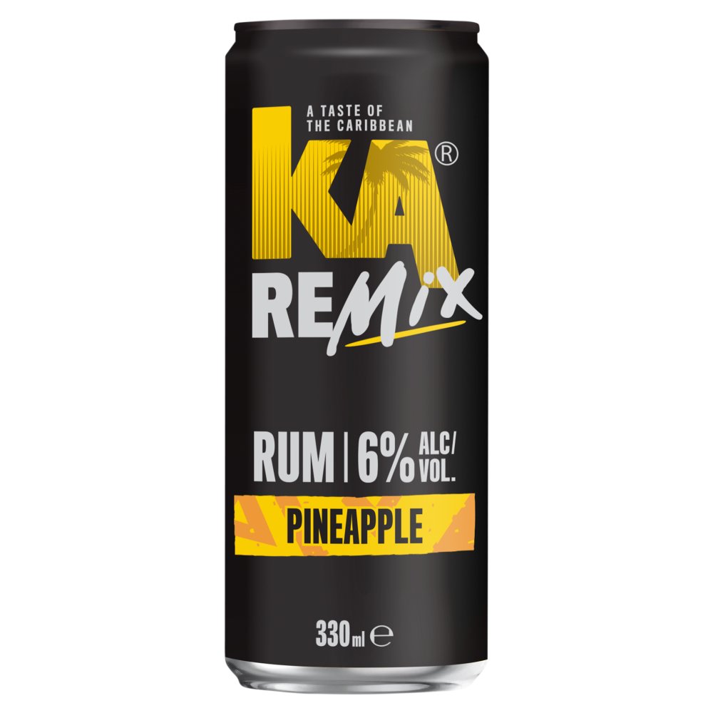 KA SPARKLING RUM & PINEAPPLE