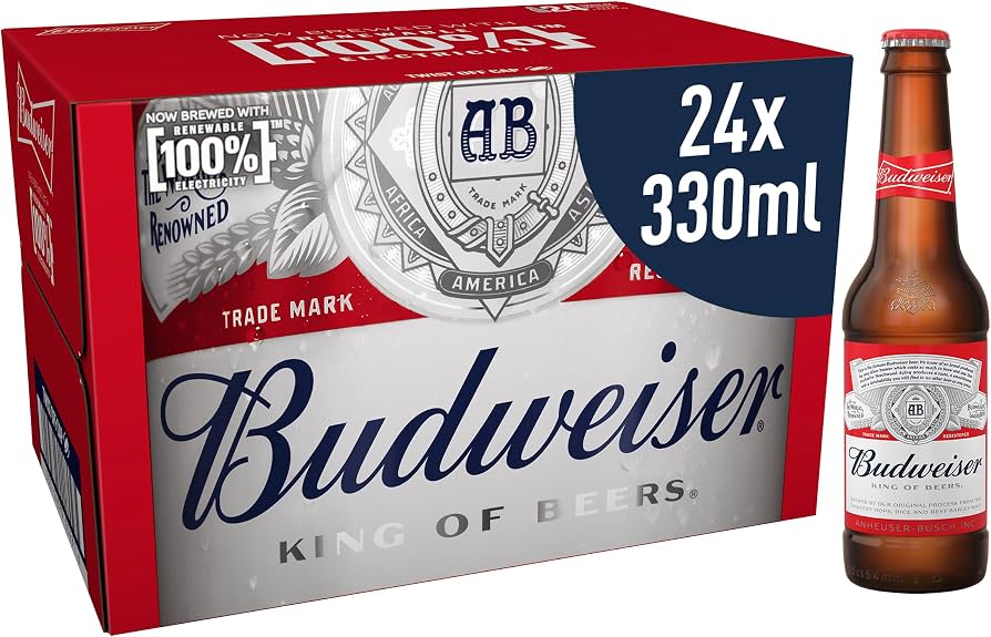 BUDWEISER 330ML