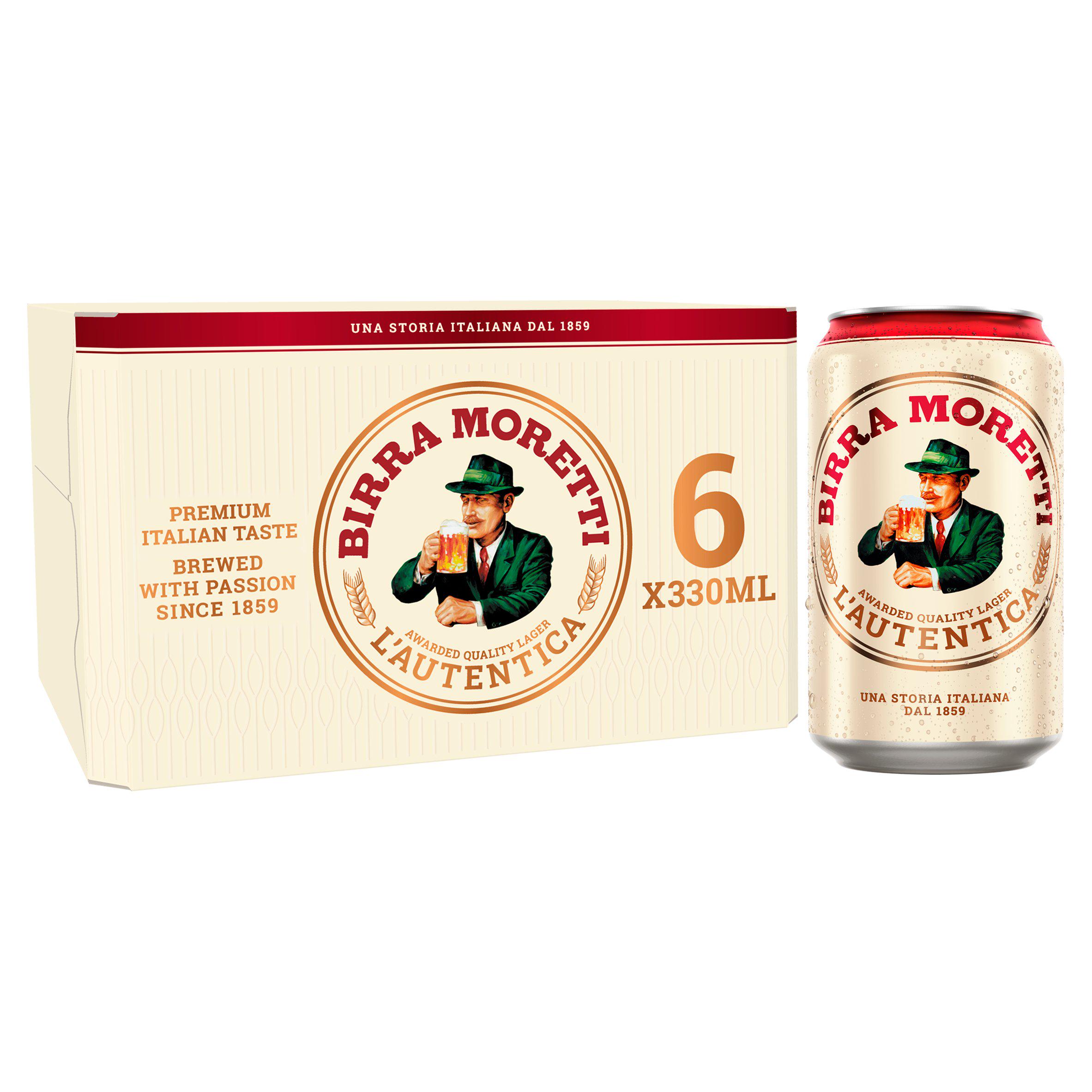 BIRRA MORETTI CAN 330ML