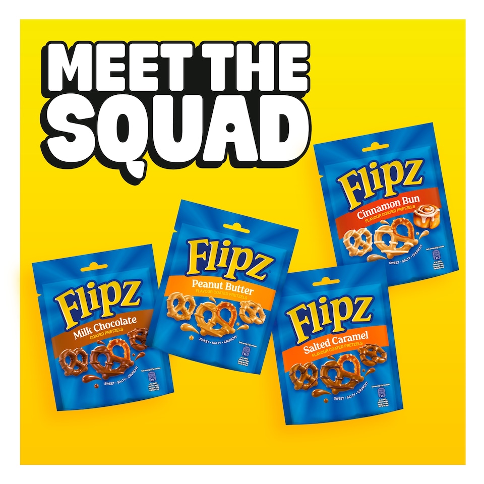 FLIPZ MILK CHOC PRETZELS