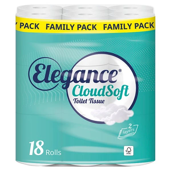 ELEGANCE CLOUDSOFT 18 ROLL T