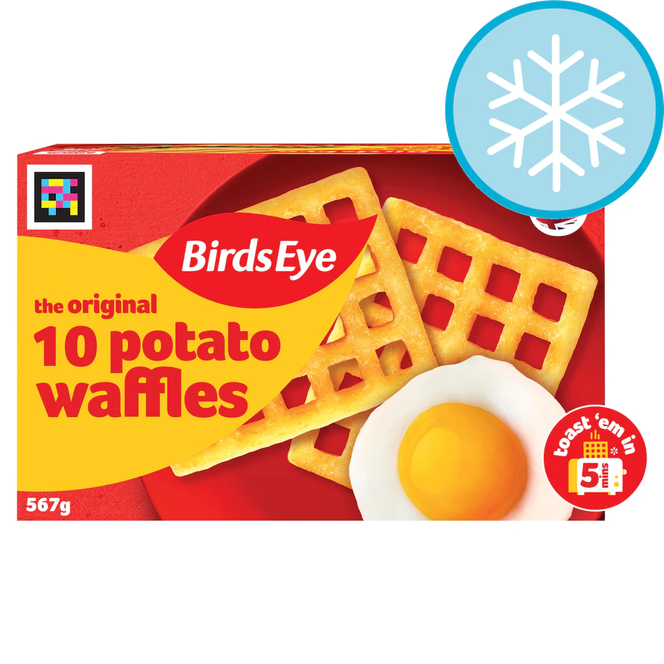 BIRDS EYE 10 POTATO WAFFLES