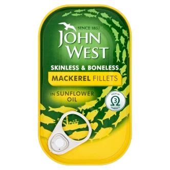 JW Mackerel EZP Sflower Oil