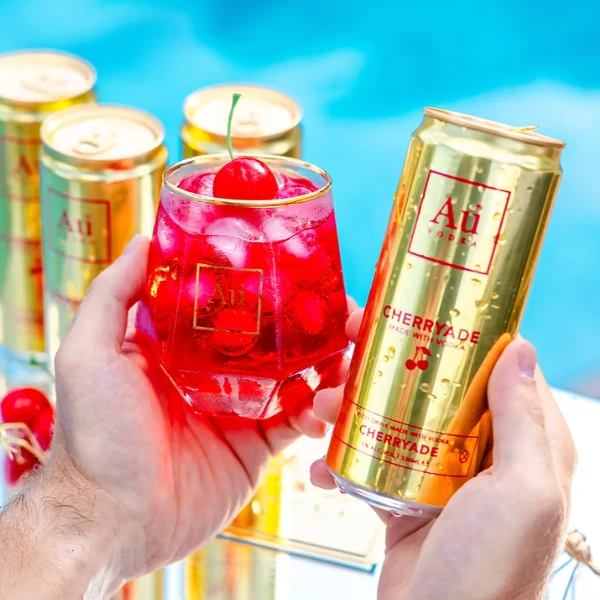AU VODKA CHERRYADE RTD