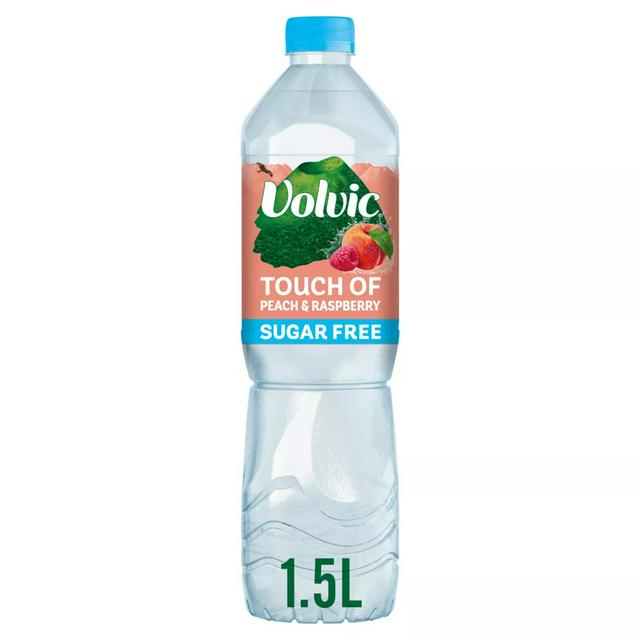 VOLVIC TOF V PEACH & RASP
