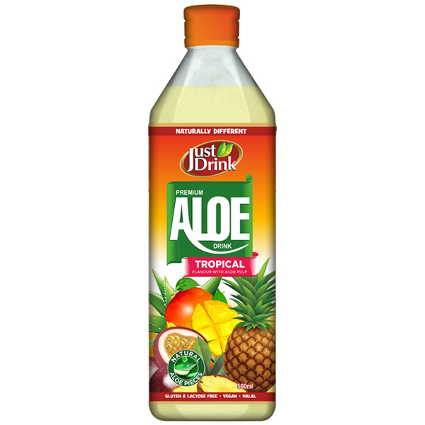 JUST DRNK ALOE VERA DRINK TROP
