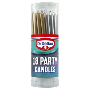 Dr Oetker Party Candles 18s