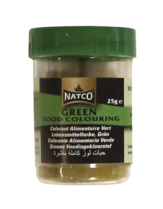 NATCO GREEN FOOD COLOURING POW