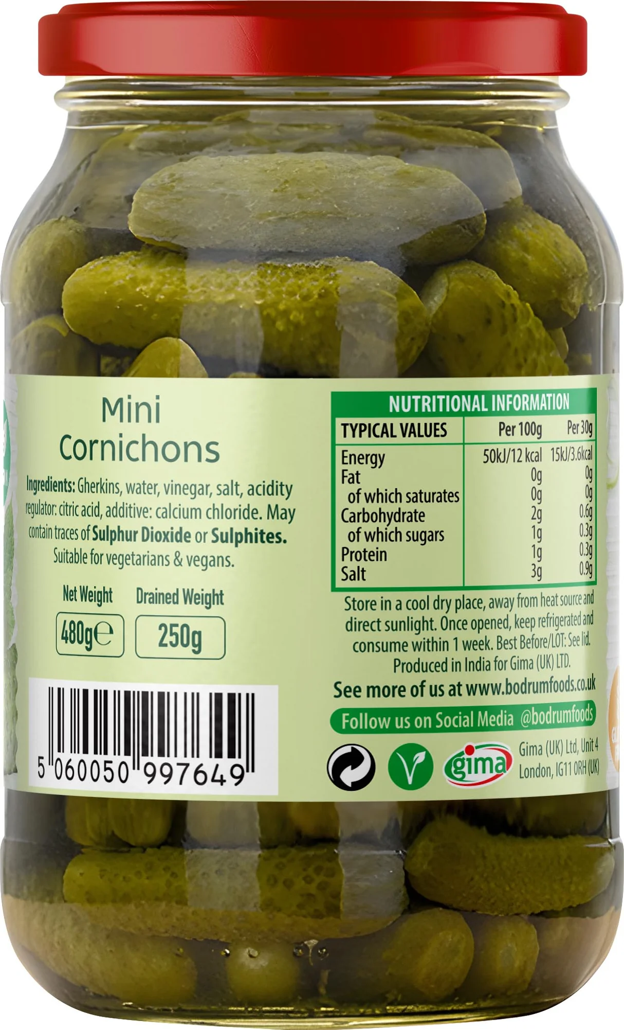 BODRUM CORNICHONS