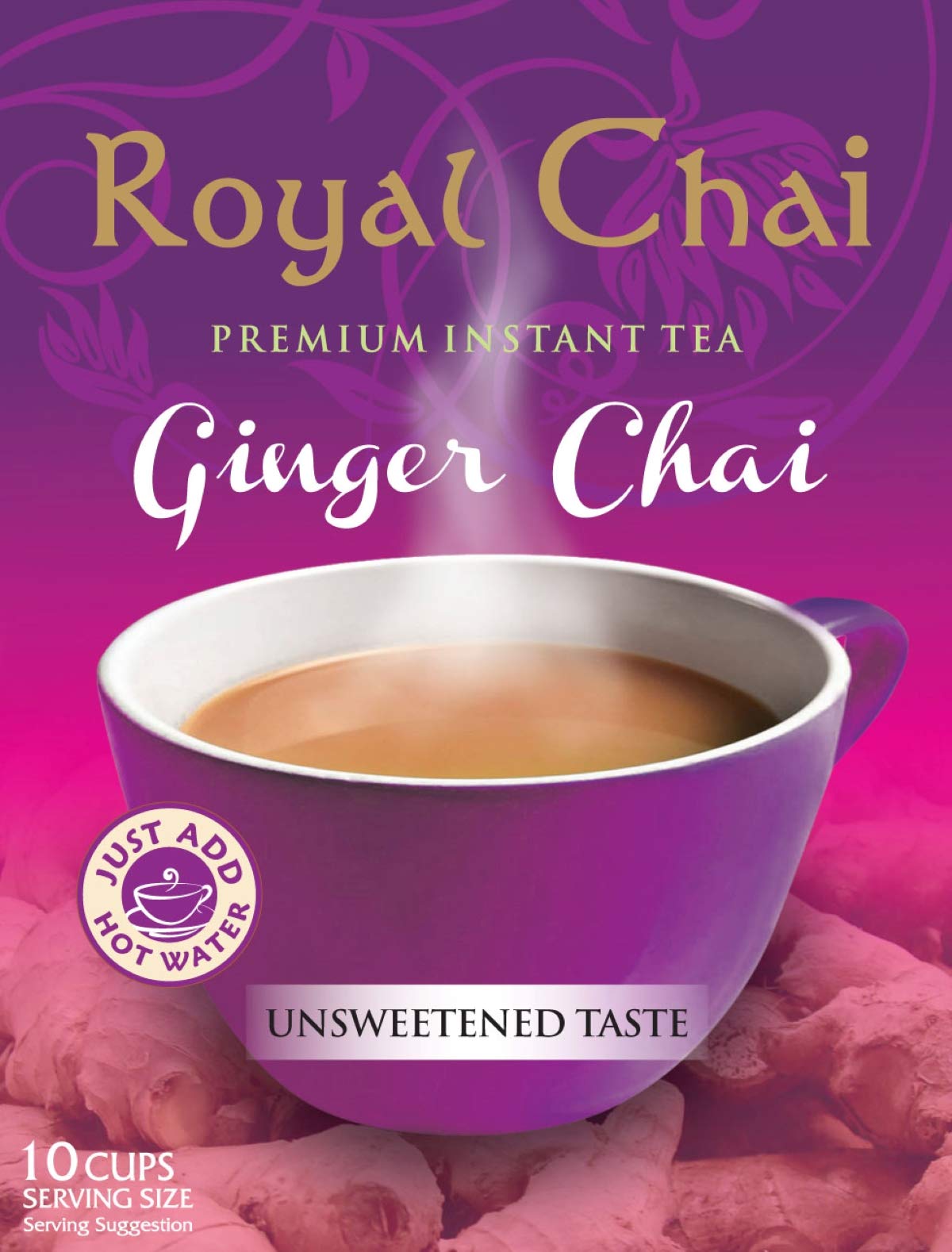 ROYAL CHAI GINGER CHAI UNSWTTT