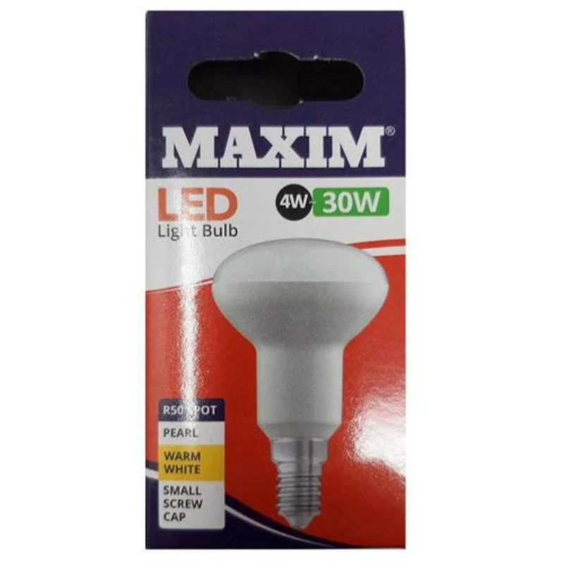 MAXIM LED LIGHT BLUB 4W R50 SPOT