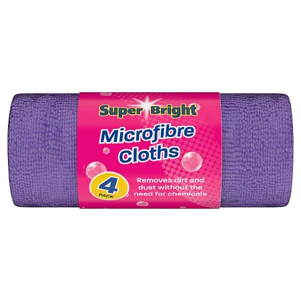 SUPER BRIGHT MICROFIBER CLOTHS