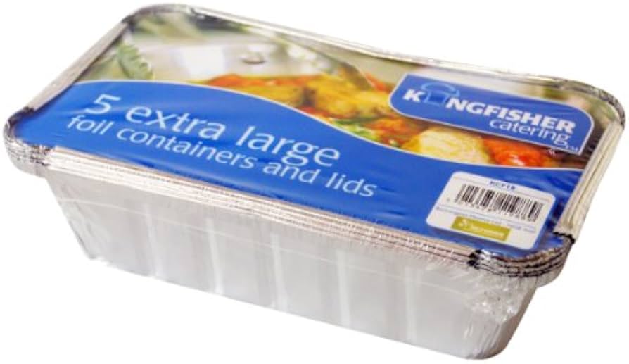 KING/F JUMBO FOIL CONTAINERS