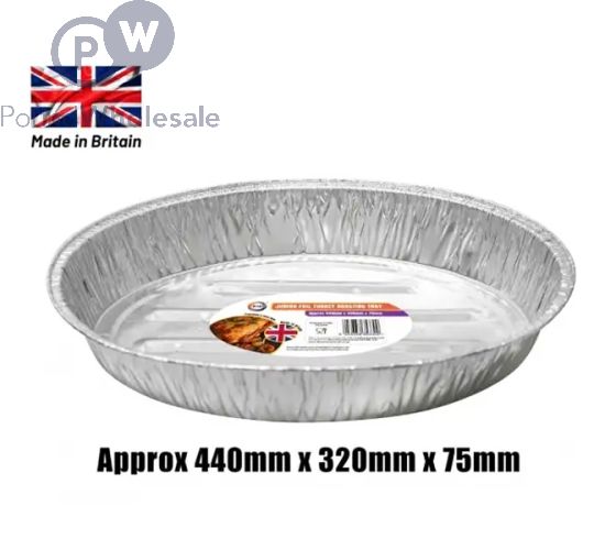 DID JUMBO FOIL TURKEY ROASTING TRAY