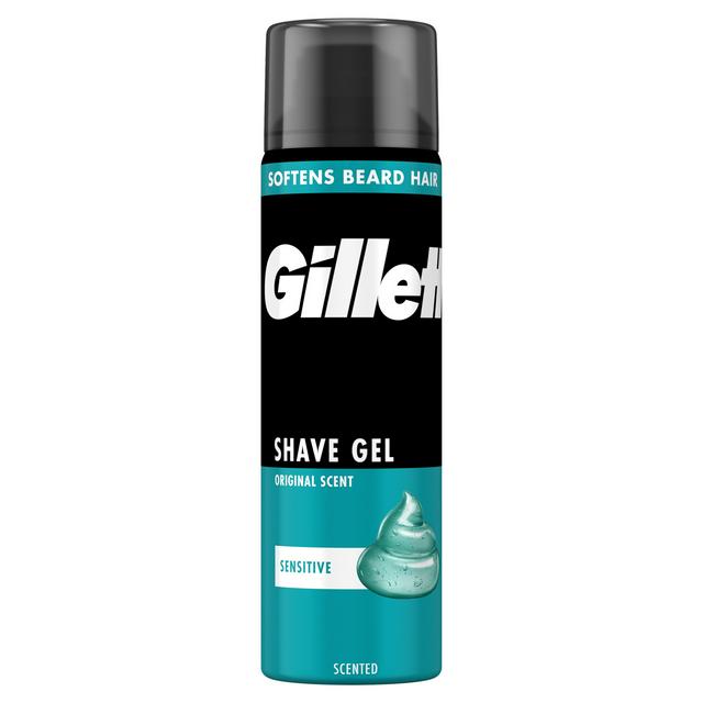 GILLETTE SHAVE GEL SENSITIVE