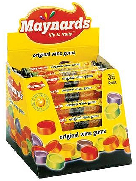 MAYNARDS WINE GUMS ROLL