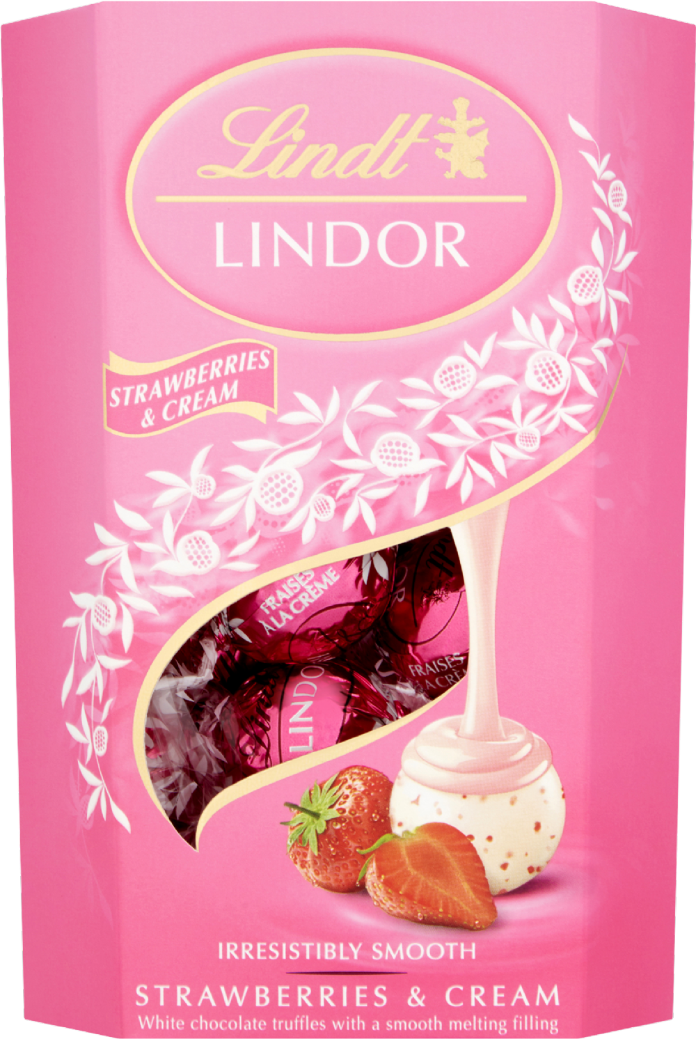 LINDOR S/BERRY/CREAM CORNET
