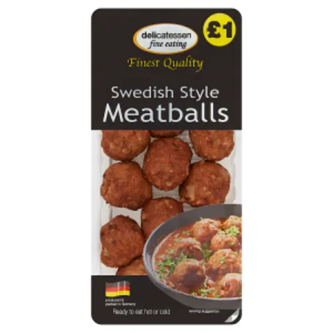 DFE SWEDISH MEATBALLS PM100