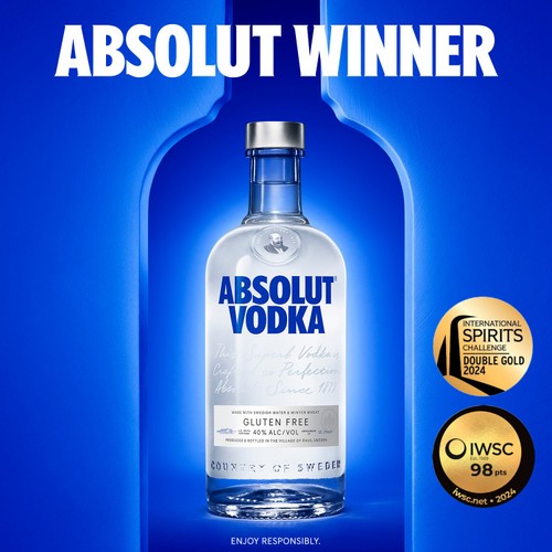ABSOLUT VODKA BLUE