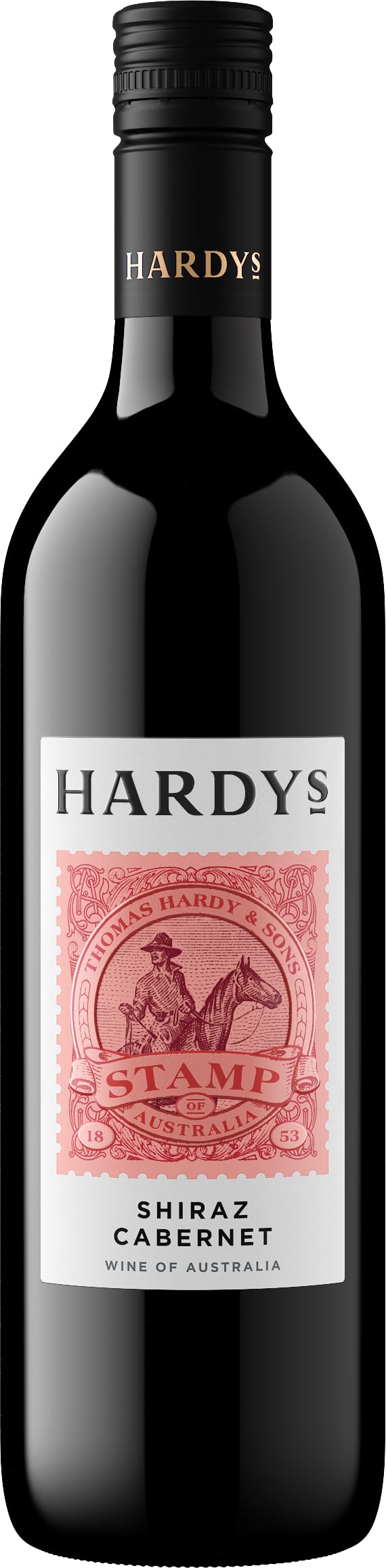 HARDYS STAMP SHIRAZ CAB SAUV