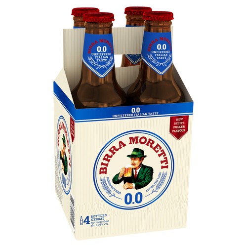 BIRRA MORETTI ZERO ALCOHOL FREE