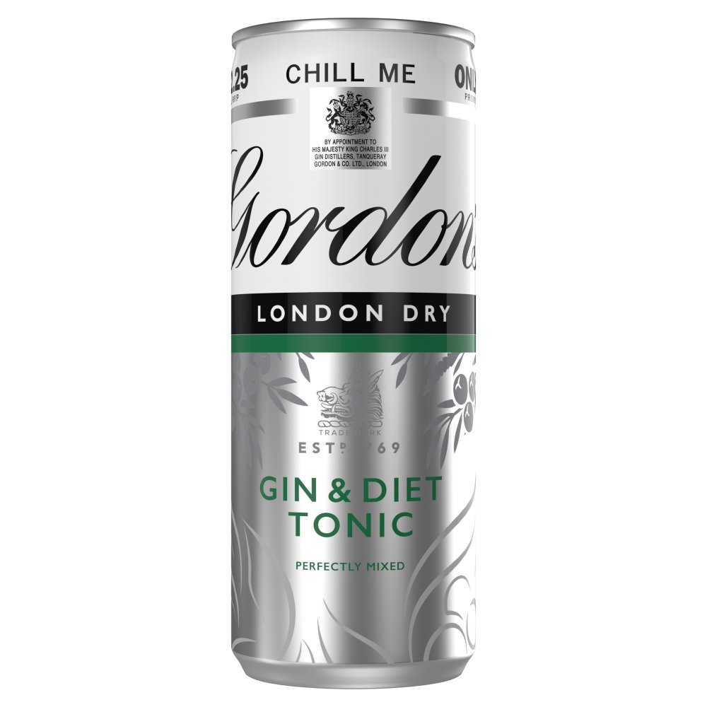 GORDONS & DIET TONIC PM219