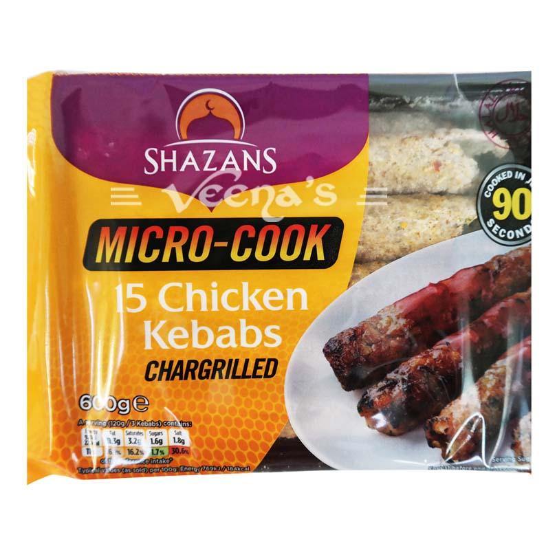 SHAZAN CHICKEN KEBAB MICRO 15s