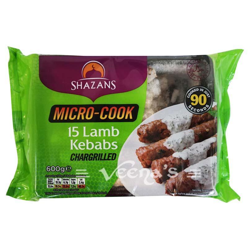 SHAZANS LAMB KEBABS MICRO 15S