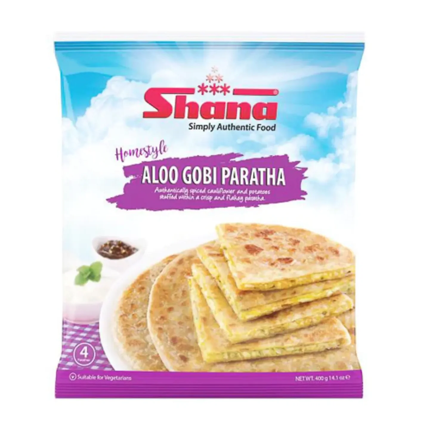 SHANA ALOO GOBI PARATHA