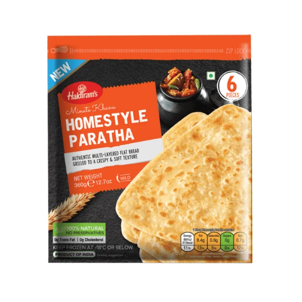 HALDIRAM HOME STYLE PARATHA  FAMILY PACK