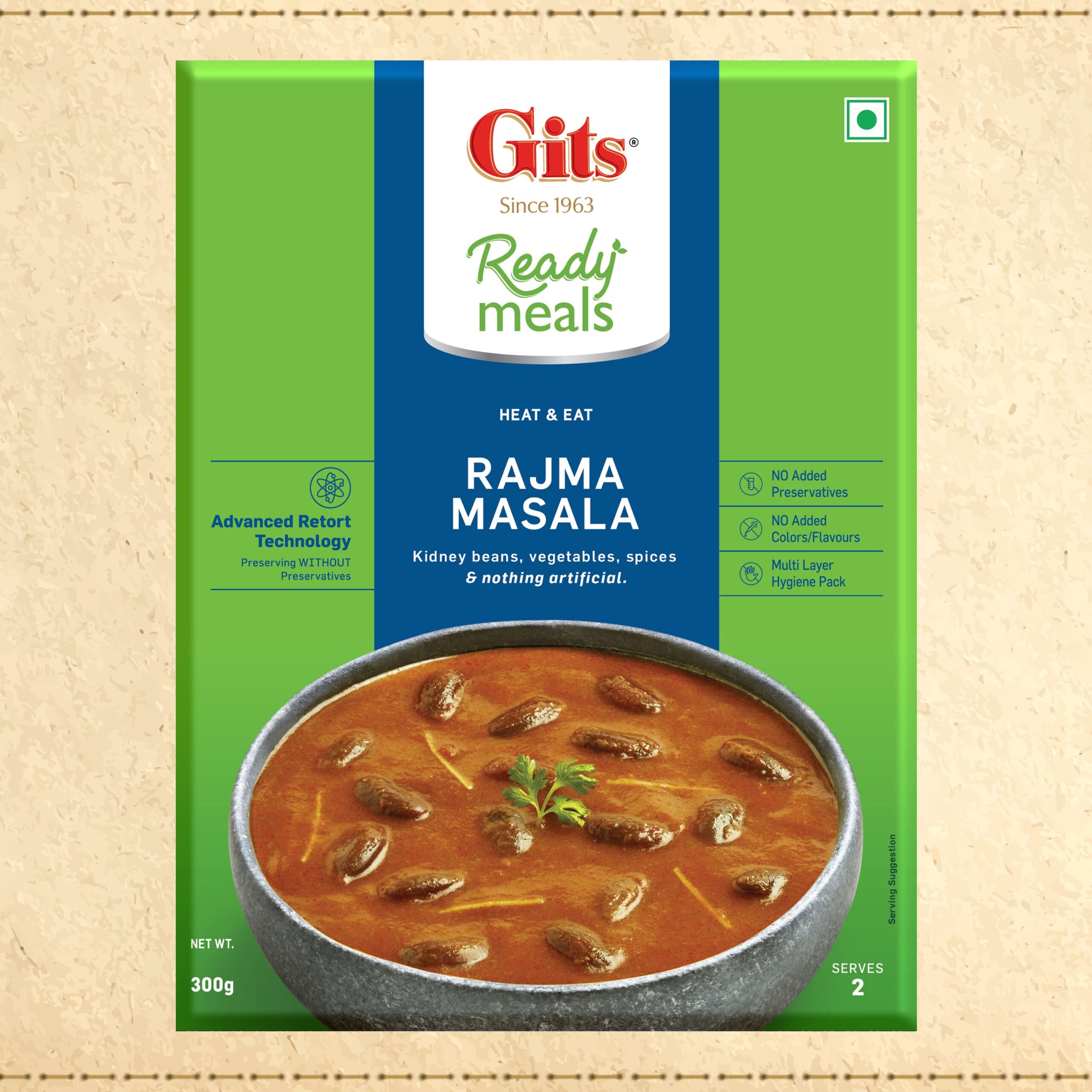 GITS RAJMA MASALA HEAT & EAT