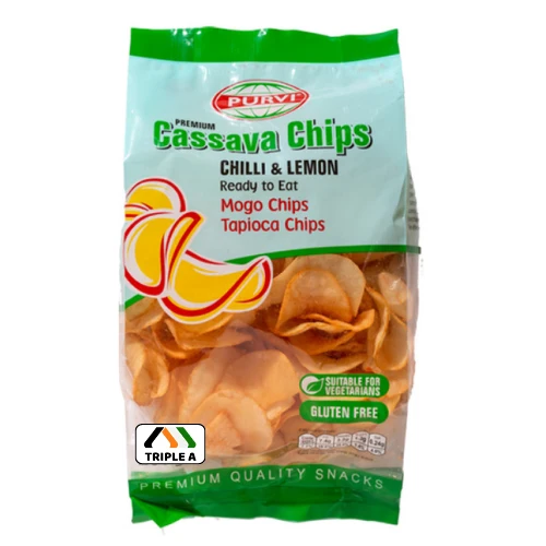 PURVI CASSAVA CHIPS CHILII-LMN