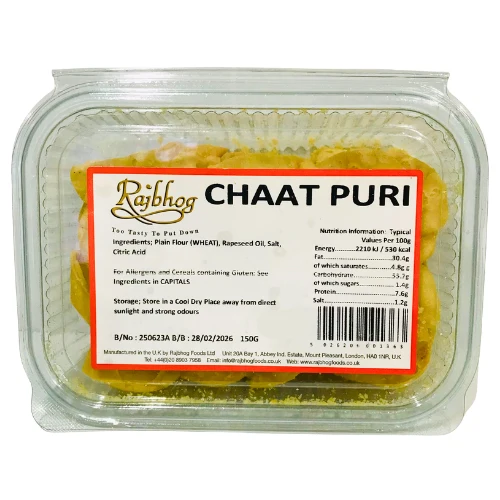 RAJBHOG CHAAT PURI