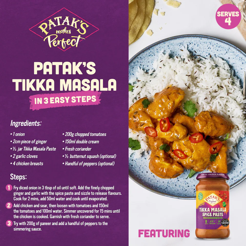 PATAKS TIKKA MASALA PASTE