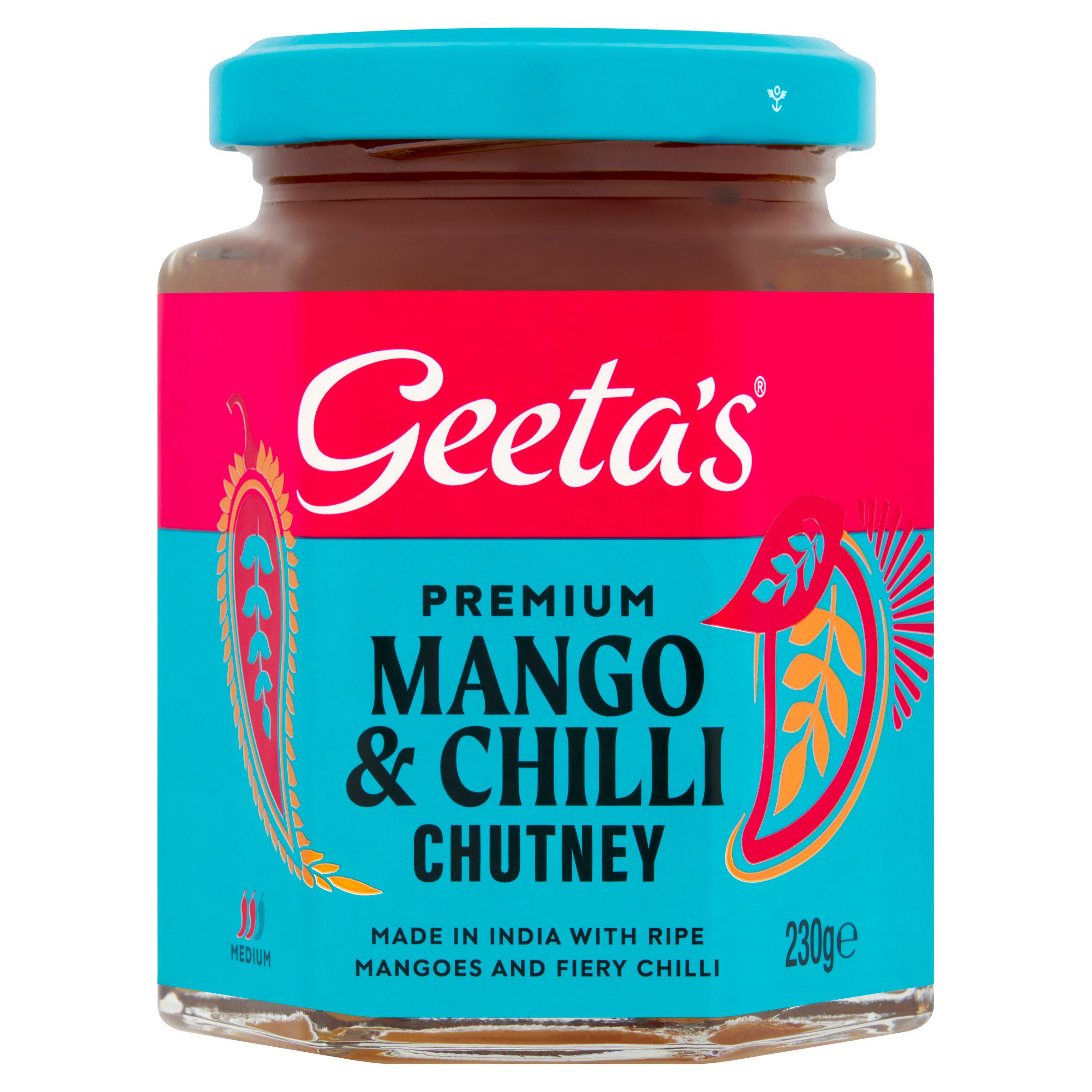 GEETAS MANGO&CHILLI CHUTNEY HOT