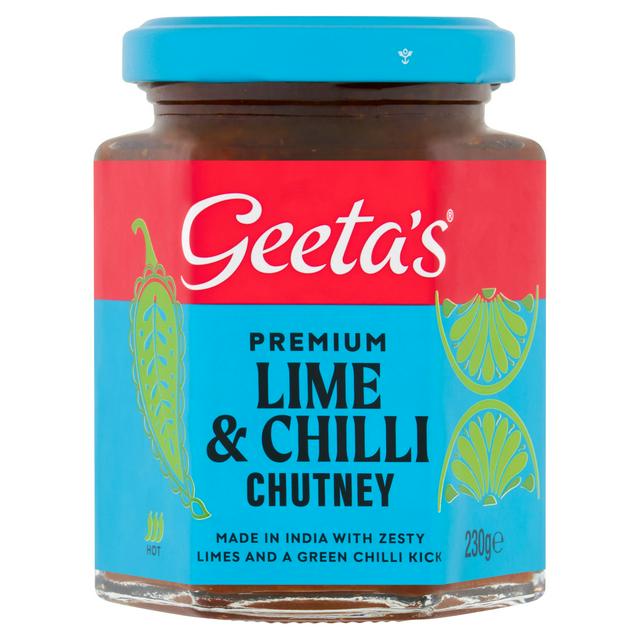 GEETAS LIME&CHILLI CHUTNEY HOT