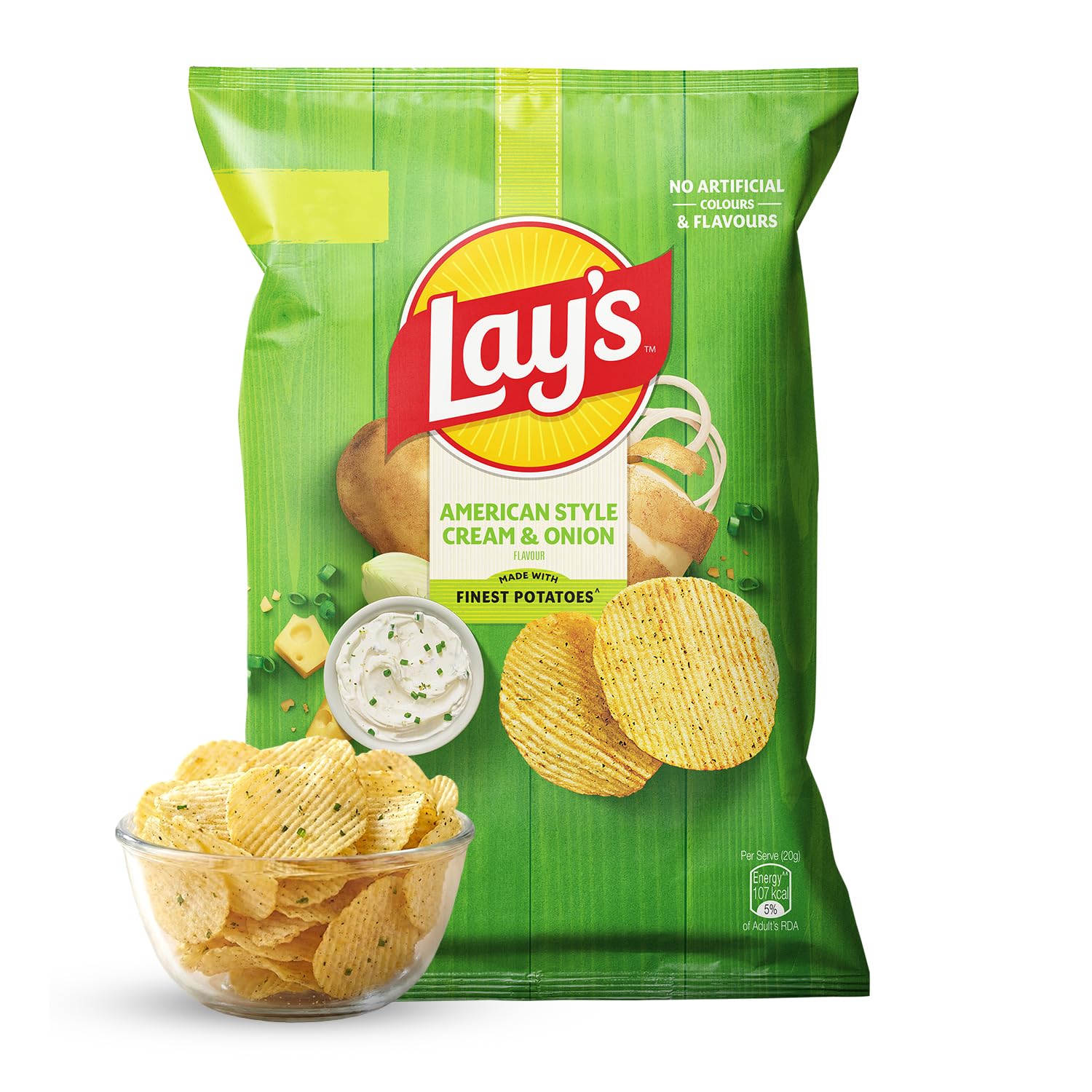 LAYS AMERICAN STYLE CREAM & ONION